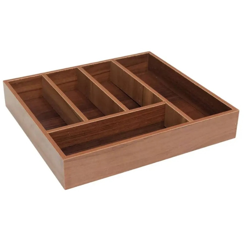 نظم دهنده کشو کابینت مدل چوبی طرح ۵ خانه