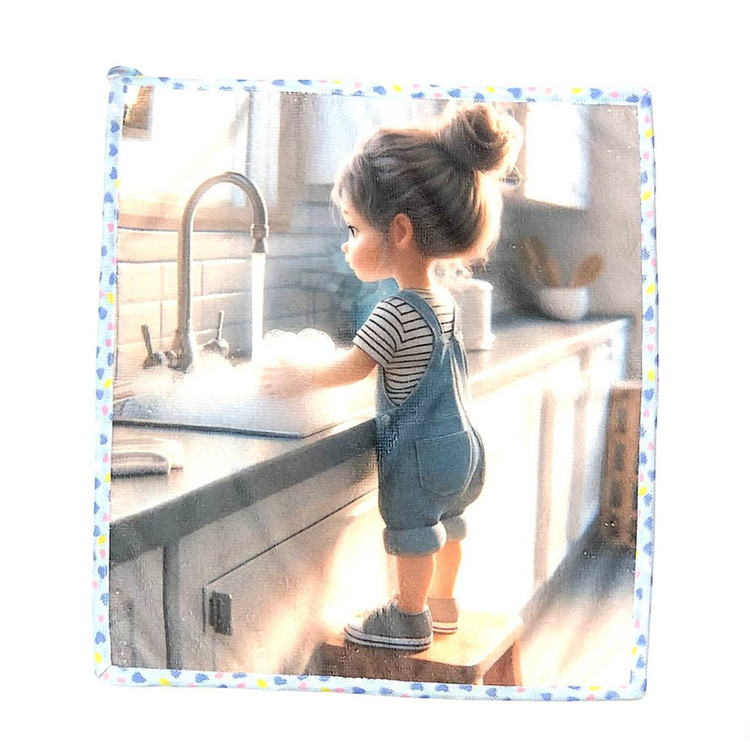 دستمال نظافت خانه و آشپزخانه حولهای مدل فانتزی Kitchen 002