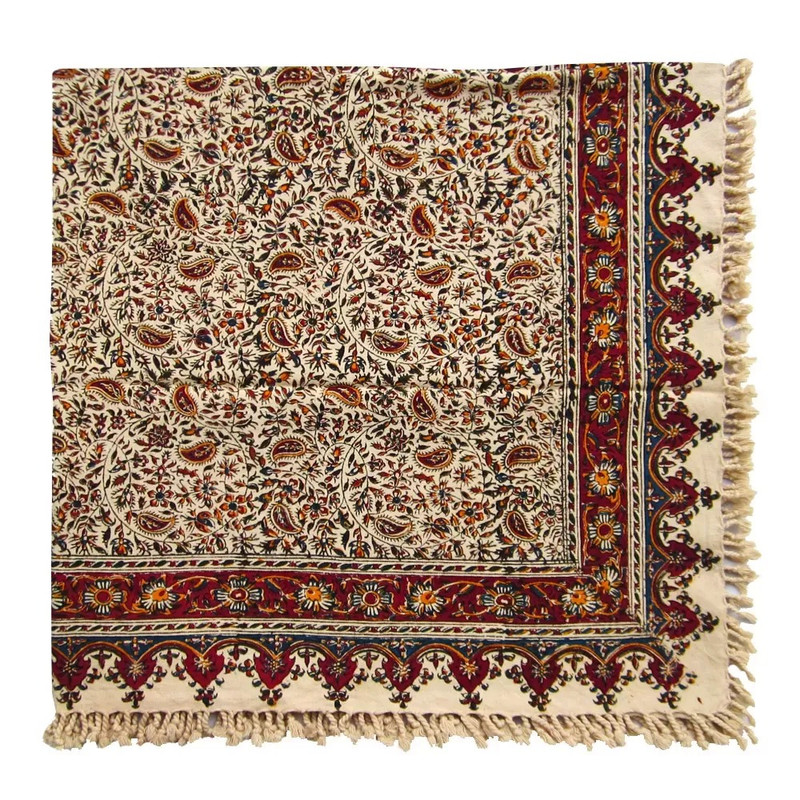 رومیزی قلمکار دن هوم طرح بته سنتی کد T.120