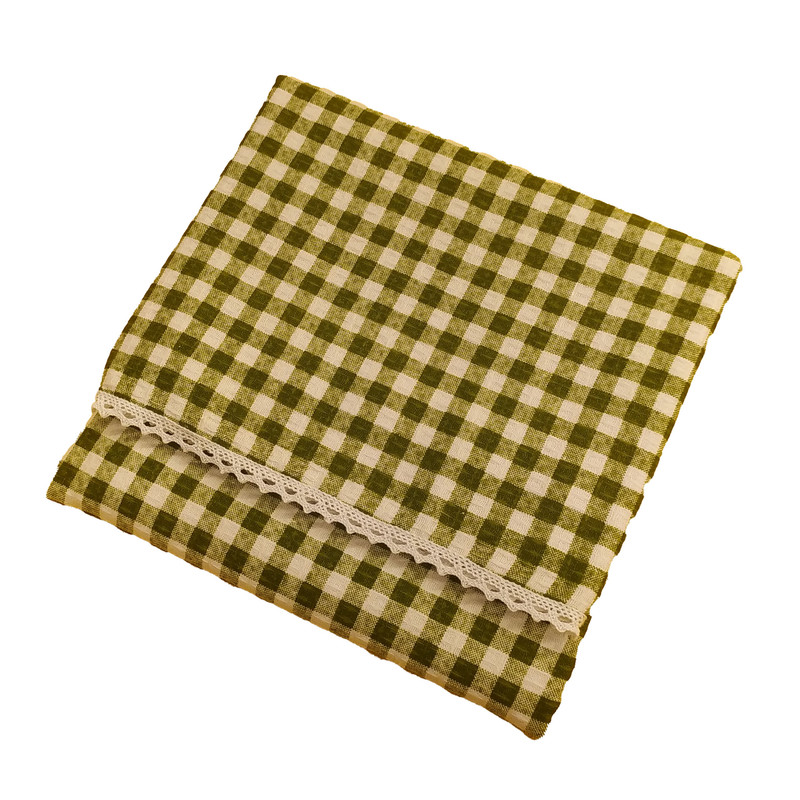 رومیزی پانیذ پود مدل چهارخانه مستطیل سایز 220x140 سانتیمتر