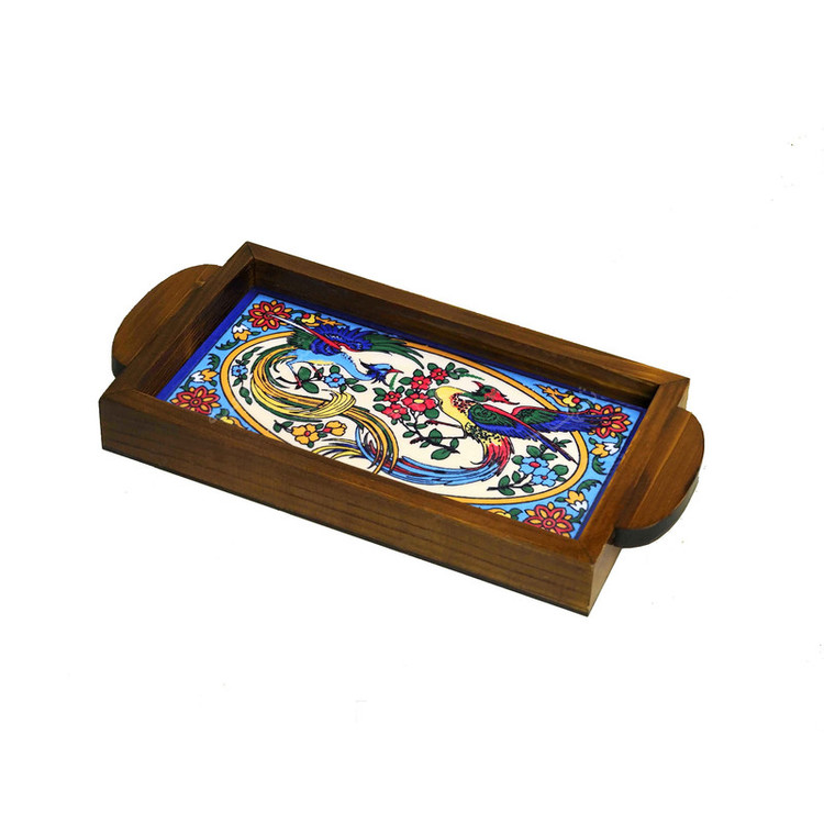 سینی دستهدار مدل A1*2*22 سایز 25×12 سانتیمتر