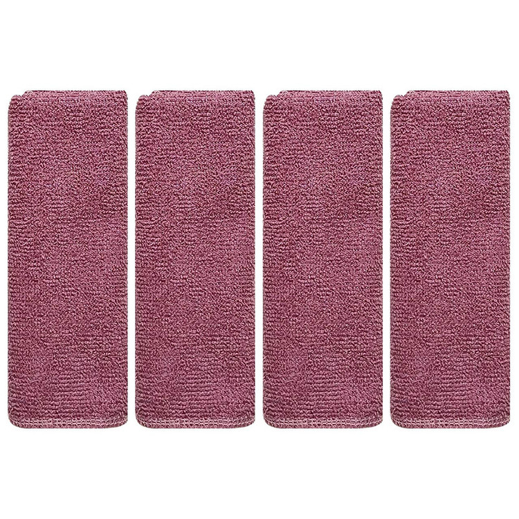 دستمال آشپزخانه بی تی مدل میکروفایبر کد 30x30Pu4 بسته 4 عددی