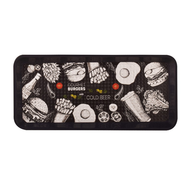 سینی مهروز مدل SE-710 طرح BURGERS