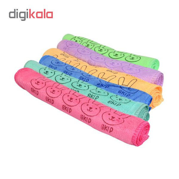 حوله آشپزخانه مدل skip طرح خرگوش سایز 30*30 سانتی متر