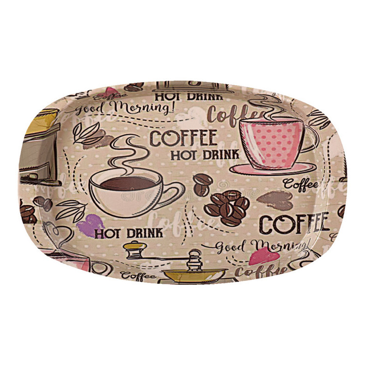 سینی دسته دار مهروز مدل 6650 hot drink سایز 14×22 سانتیمتر