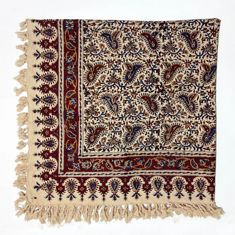رومیزی قلمکار طرح سلسله ای کد D.120