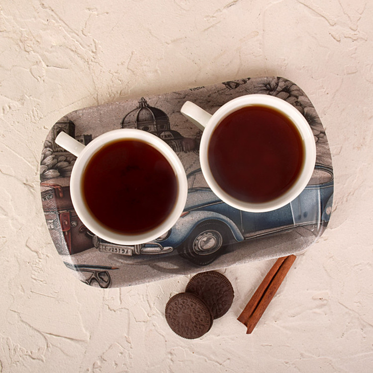 سینی دسته دار مهروز مدل 1001 ماشین سایز 15×25 سانتیمتر