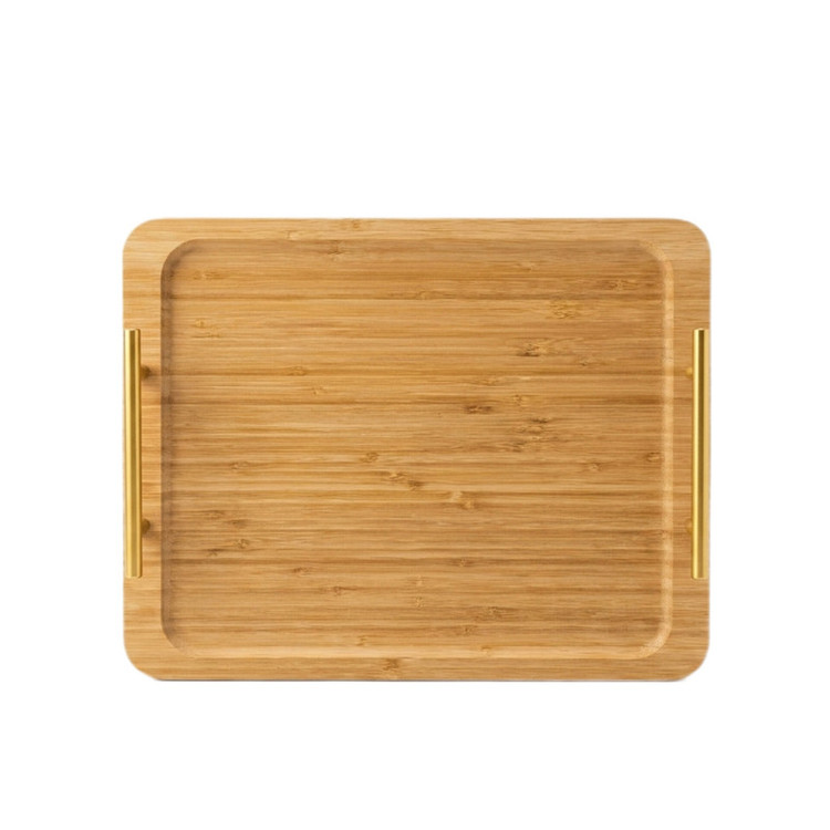 سینی دسته دار مدل بامبو کد SI-38 سایز 29x38 سانتیمتر