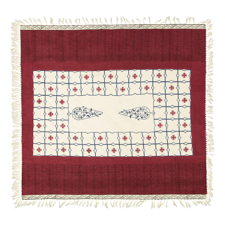 رومیزی بومی مدل 06 سایز 100x95 سانتیمتر
