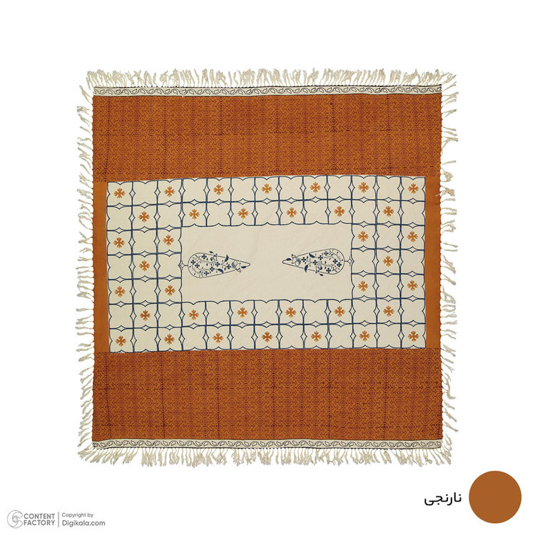 رومیزی بومی مدل 06 سایز 100x95 سانتیمتر