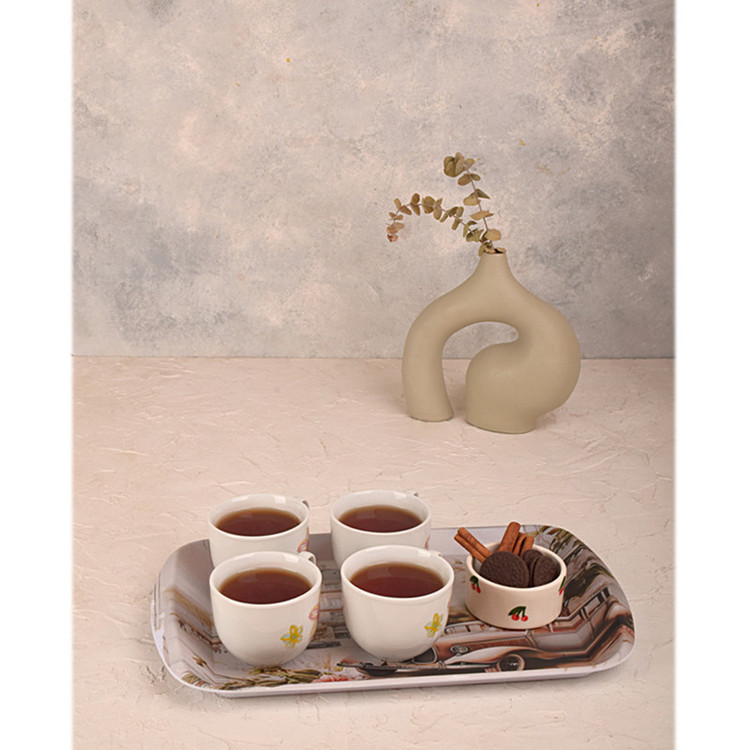 سینی دسته دار مهروز مدل A-1003 ماشین سایز 25×39 سانتی متر
