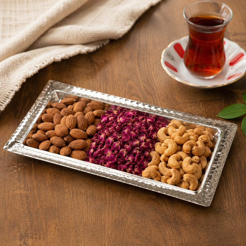 رولت خوری مسی مدل مستطیلی کد ZH329.1