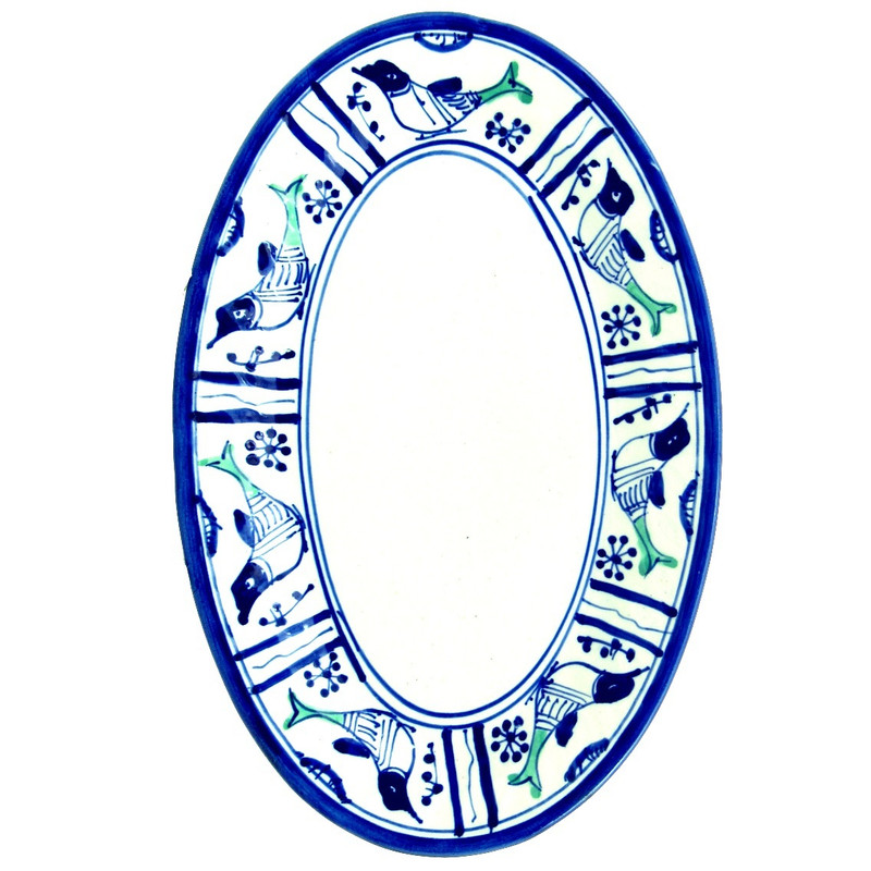 دیس چینی میبدمروارید مدل مرغی ساده کدK