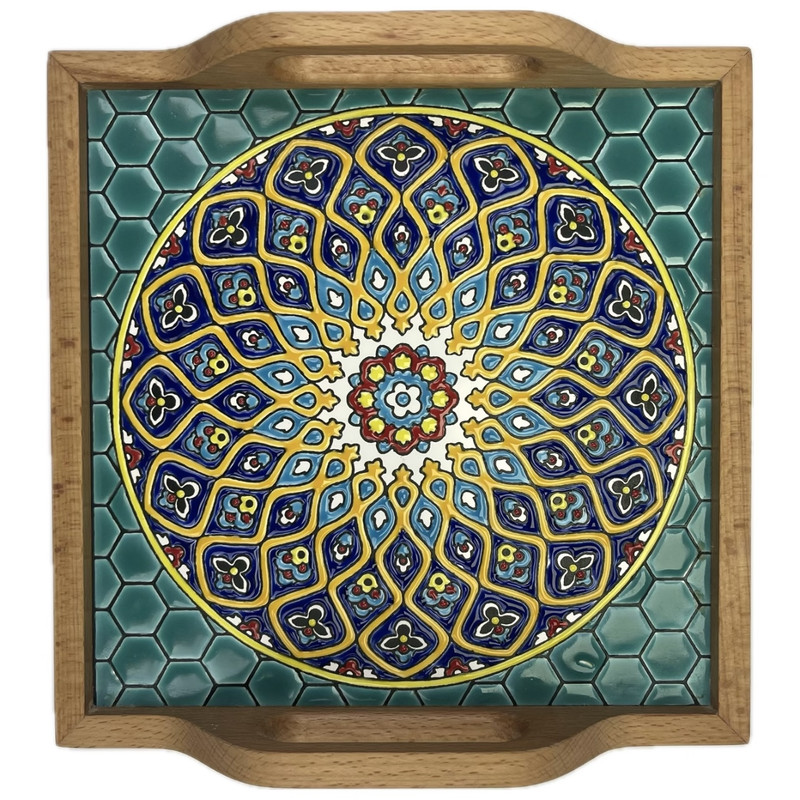 سینی کاشی کاری مدل جامع