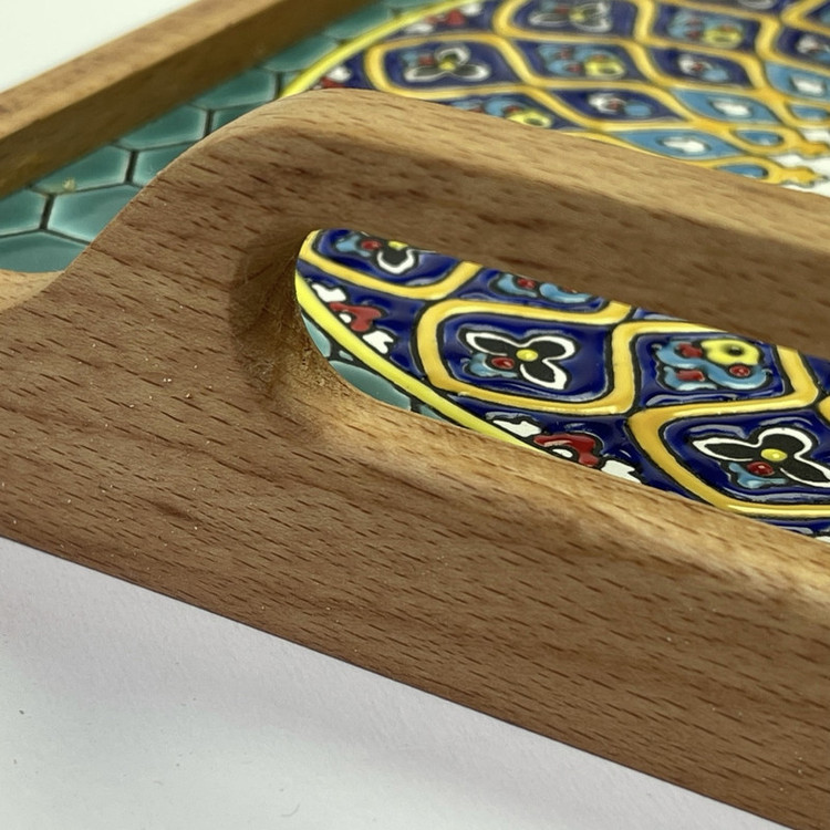 سینی کاشی کاری مدل جامع