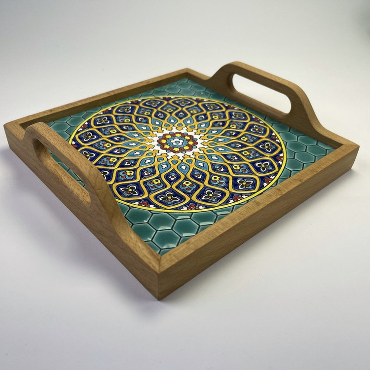 سینی کاشی کاری مدل جامع