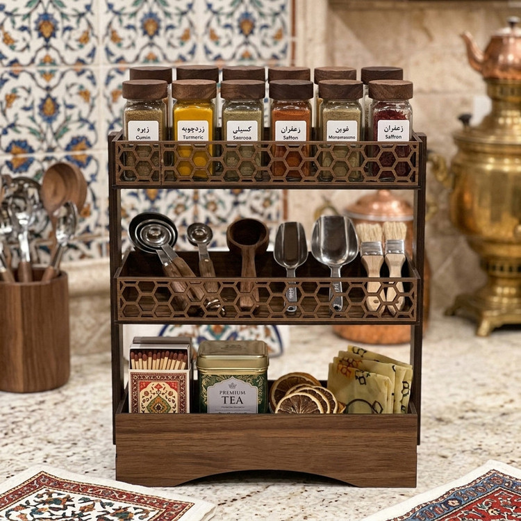 استند جاادویه ای رانزو گالری مدل عسل