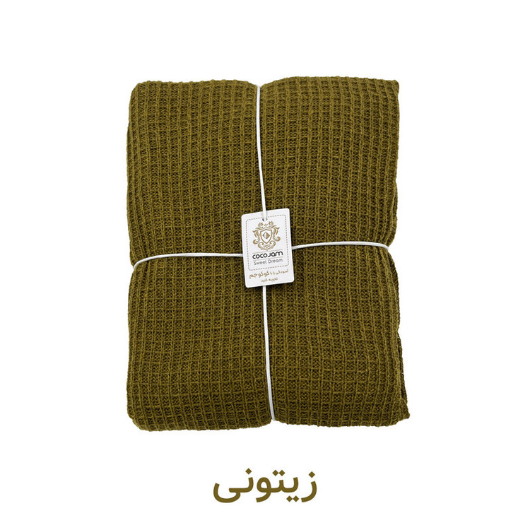 شال مبل و تخت کوکو جم مدل پیکه پلاس سایز 170x140 سانتیمتر