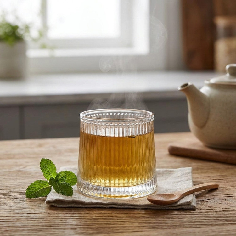 لیوان طرح چرخشی مدل شیار دار