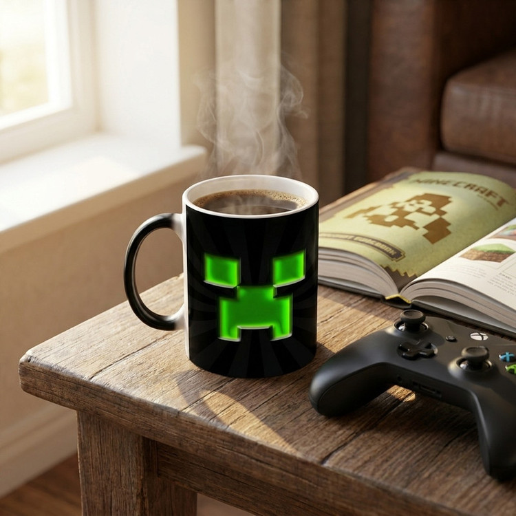ماگ حرارتی کاکتی طرح ماینکرافت minecraft مدل mgh41311