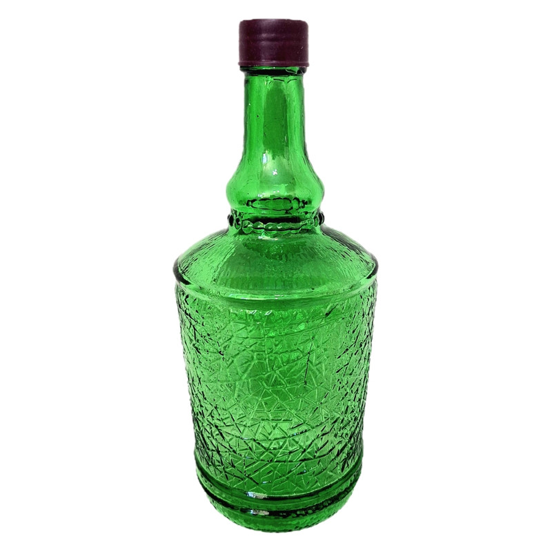 بطری مدل شیشه ای طرح لوتوس ظرفیت 1.5 لیتر