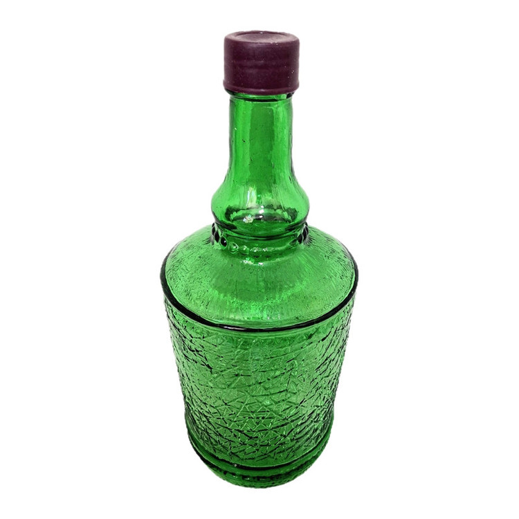 بطری مدل شیشه ای طرح لوتوس ظرفیت 1.5 لیتر