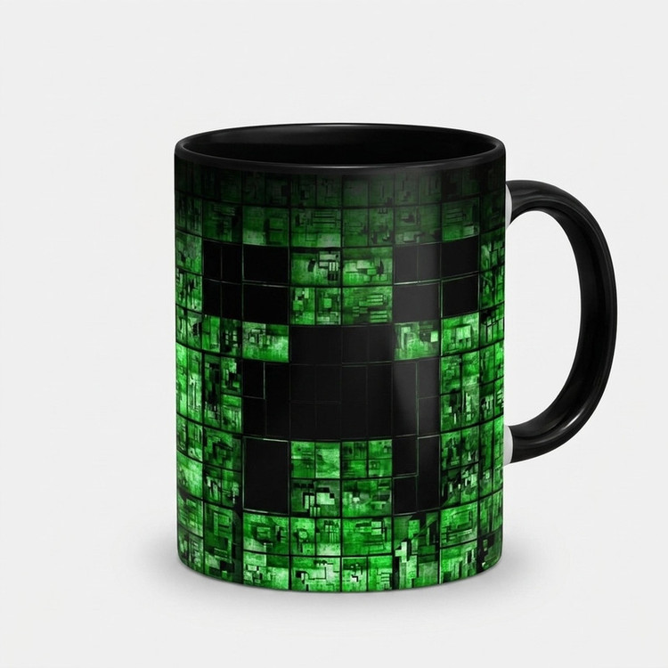 ماگ حرارتی کاکتی مدل بازی ماینکرفت Minecraft کد mgh29585