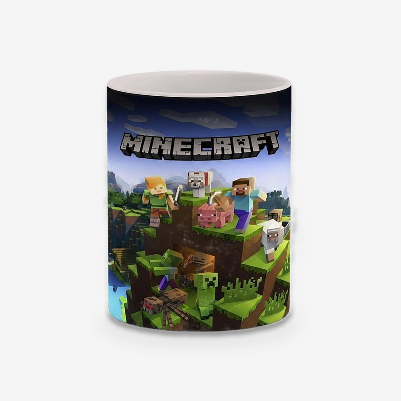 ماگ حرارتی کاکتی طرح ماینکرافت minecraft مدل mgh41259