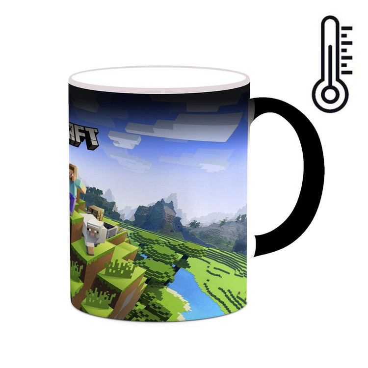 ماگ حرارتی کاکتی طرح ماینکرافت minecraft مدل mgh41259