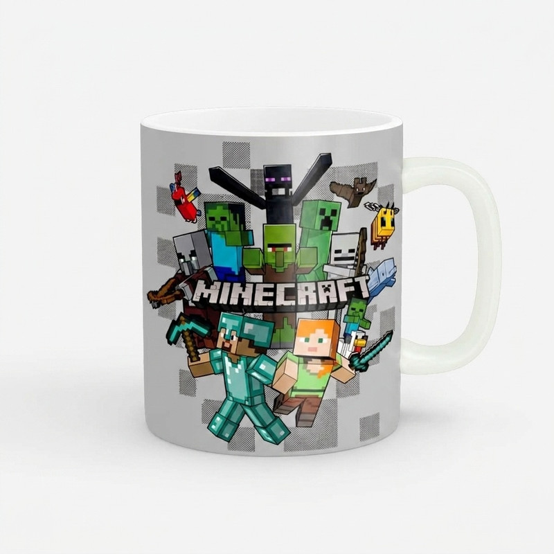 ماگ طرح ماینکرفت Minecraft کد wall-32