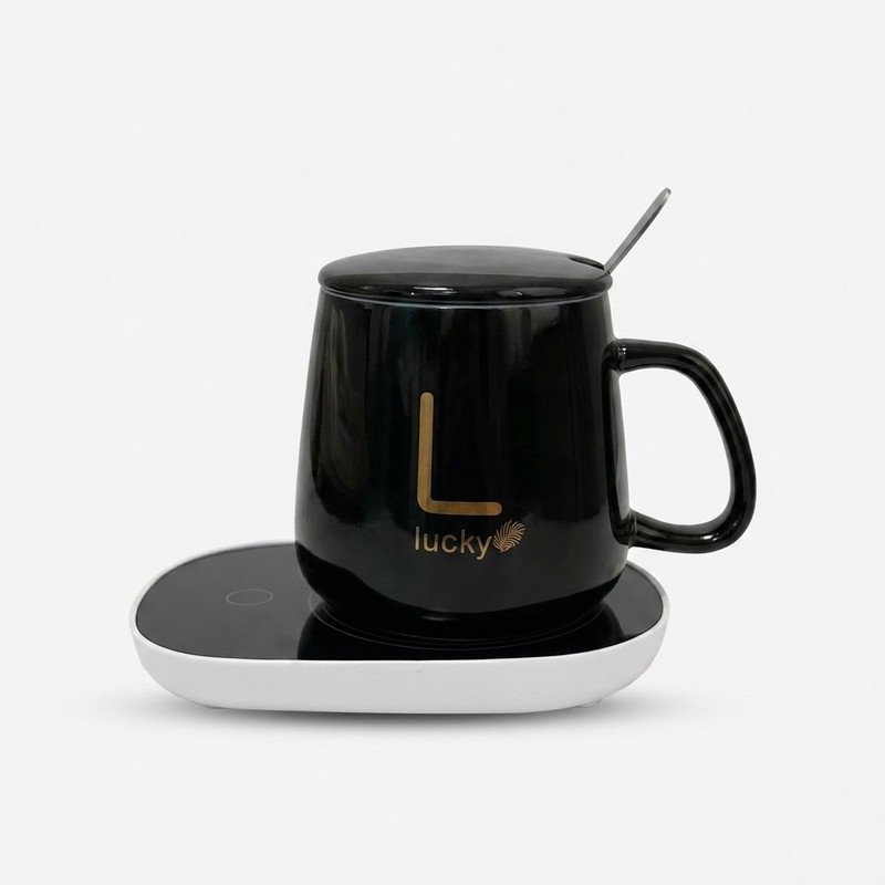 ماگ حرارتی لاکی کد RD 130 به همراه گرمکن