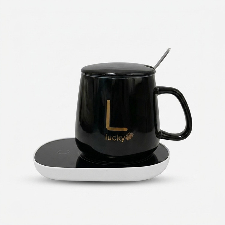 ماگ حرارتی لاکی کد RD 130 به همراه گرمکن