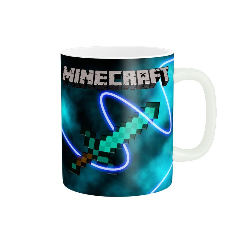 ماگ طرح بازی ماینکرفت mincraft کد 383