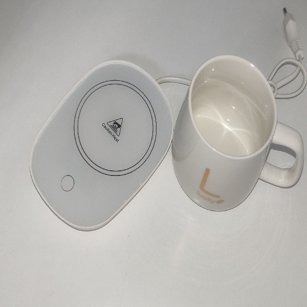 ماگ حرارتی لاکی مدل Energy Saving به همراه صفحه گرمکن برقی