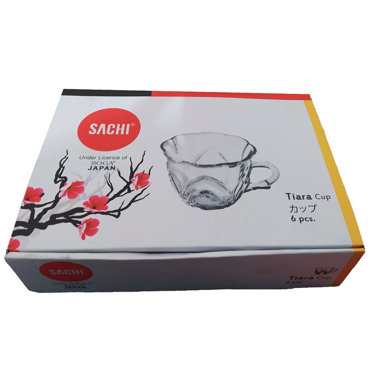 فنجان ساچی مدل تیارا بسته 6 عددی