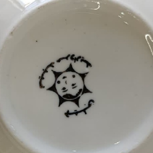 سرویس قهوه چینی میبد مروارید نقش مرغی رنگی کد COFFE