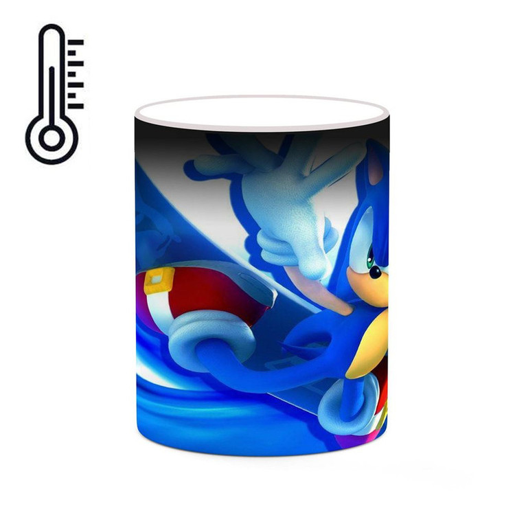 ماگ حرارتی کاکتی مدل بازی سونیک Sonic The Hedgehog کد mgh30224