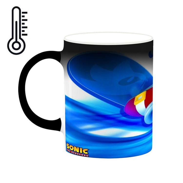 ماگ حرارتی کاکتی مدل بازی سونیک Sonic The Hedgehog کد mgh30224