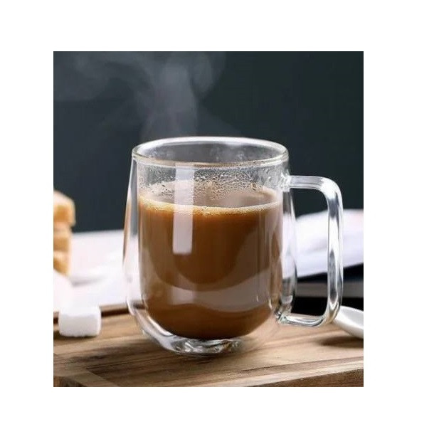 لیوان مدل دوجداره دسته دار کد 350