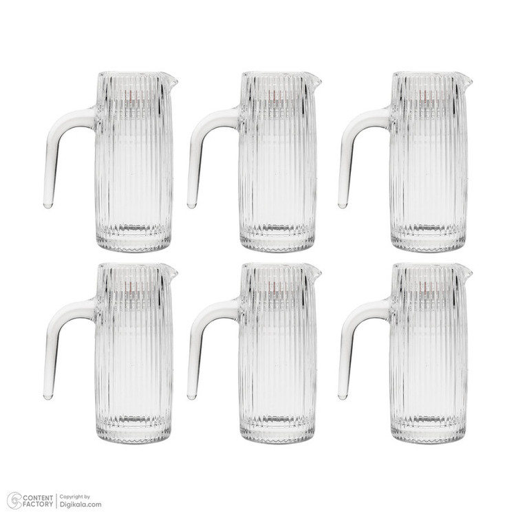 سسخوری دلی گلس مدل Tianchuan کد TF206-100B بسته 6 عددی
