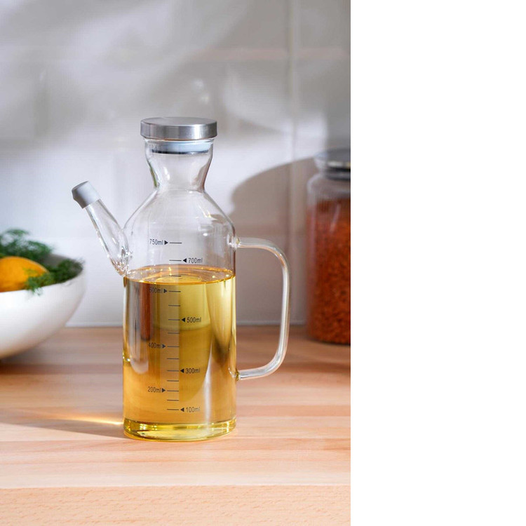 روغن ریز مدل شیشه ای درب استیل