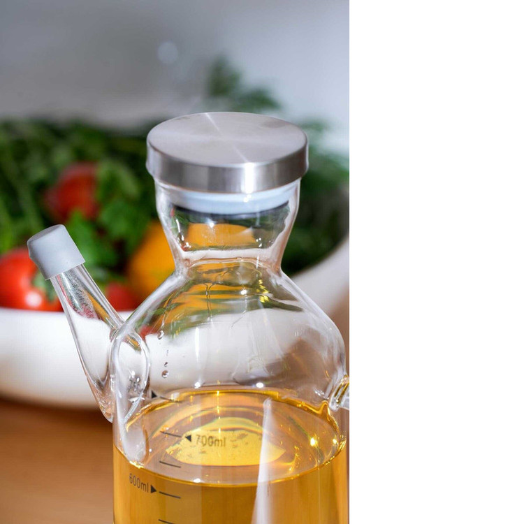 روغن ریز مدل شیشه ای درب استیل
