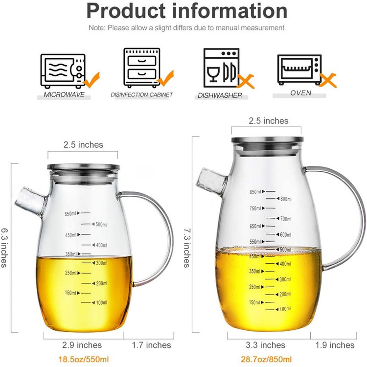 ظرف روغن مدل 850 ml