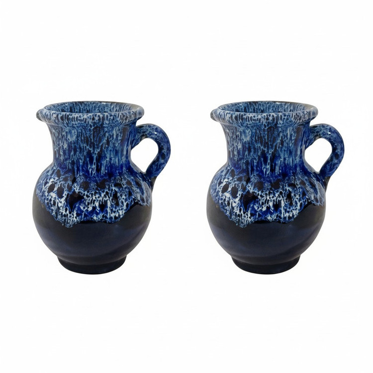 سس خوری سفالی مدل شره ای مجموعه 2 عددی