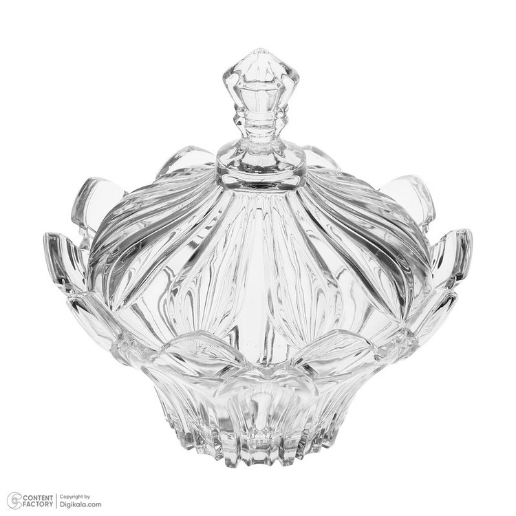سرویس پذیرایی ساکورا 31 پارچه شیشهای مدل ویلا دایره فانتزی دردار با شکلاتخوری، قابل شستشو با دست و ماشین ظرفشویی