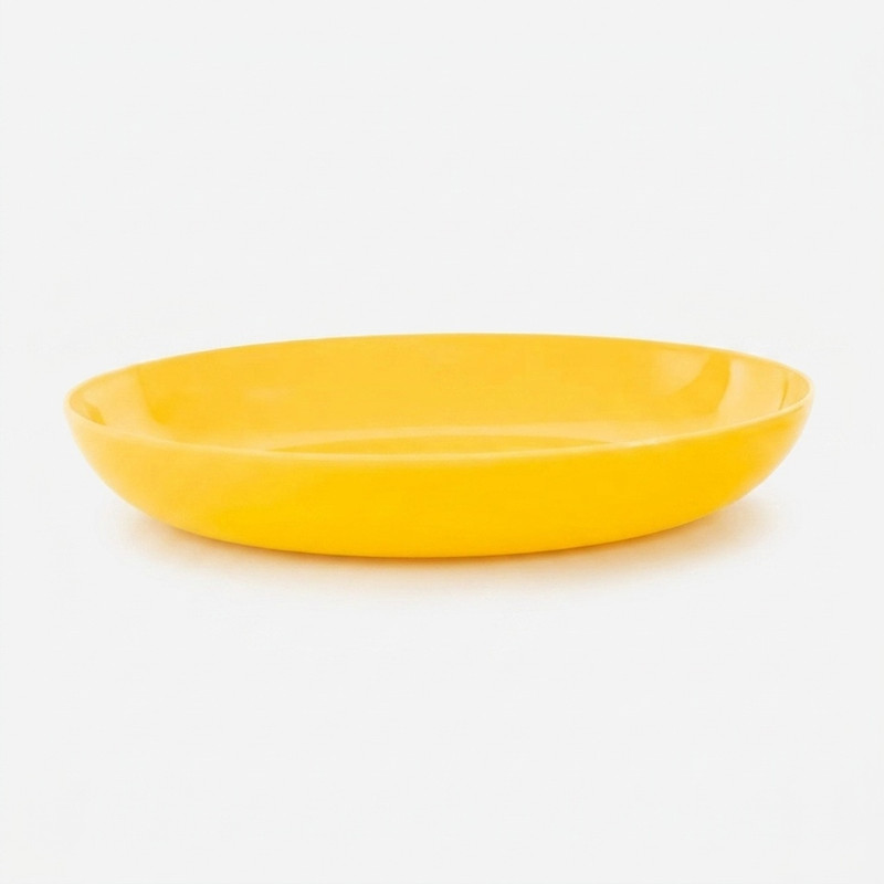 ظرف سرو مرغ‌خوری کد 701، فرم بیضی، جنس ملامین، مناسب سرو مرغ و استیک، ابعاد 28×20 سانتی‌متر، مناسب مایکروویو، شستشو با دست و ماشین ظرفشویی