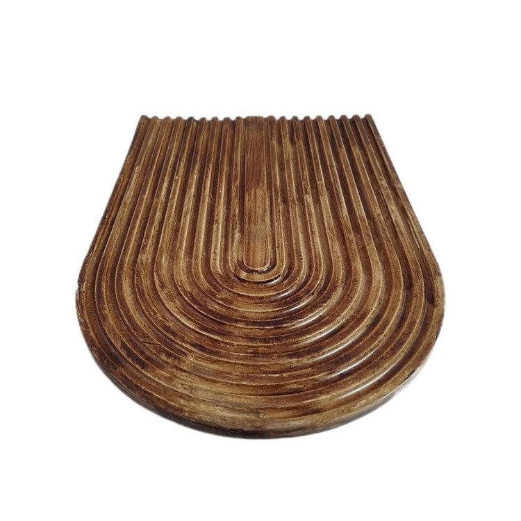 سینی طرح چوبی رنگین کمان B001
