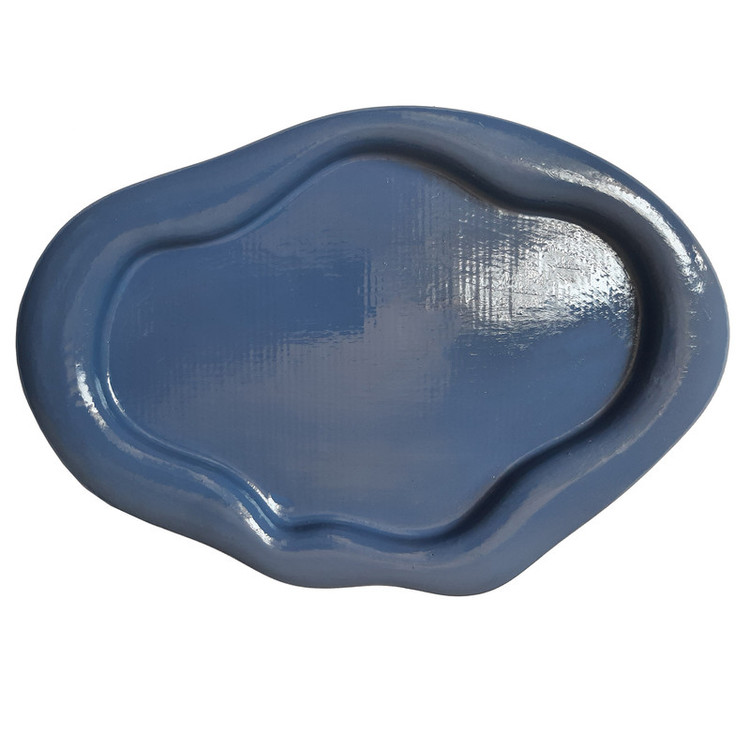 سینی سنگ مصنوعی دفرمه کد 003 مناسب سرو خوراکیهای ریز و خشک، تنقلات و نان، مناسب نگهداری عطر، لوازم آرایش و زیورآلات، شستشوی دستی