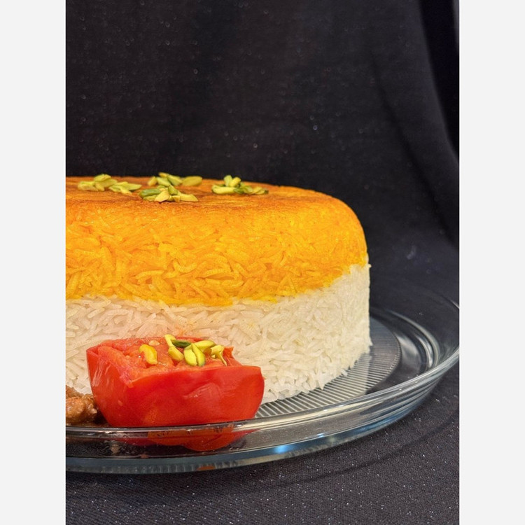 دیس گرد شیشهای کد HS2436 با قابلیت شستشو در ماشین ظرفشویی و مقاومت در برابر شوک حرارتی با ابعاد 33×33×2.5 سانتیمتر