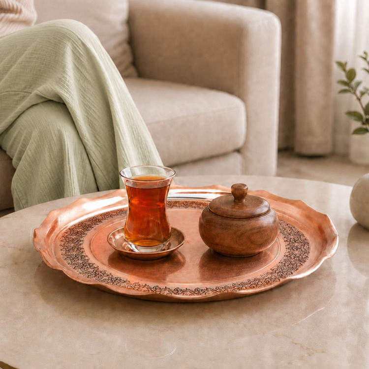 سینی مسی دیبا زنجان مدل 1038